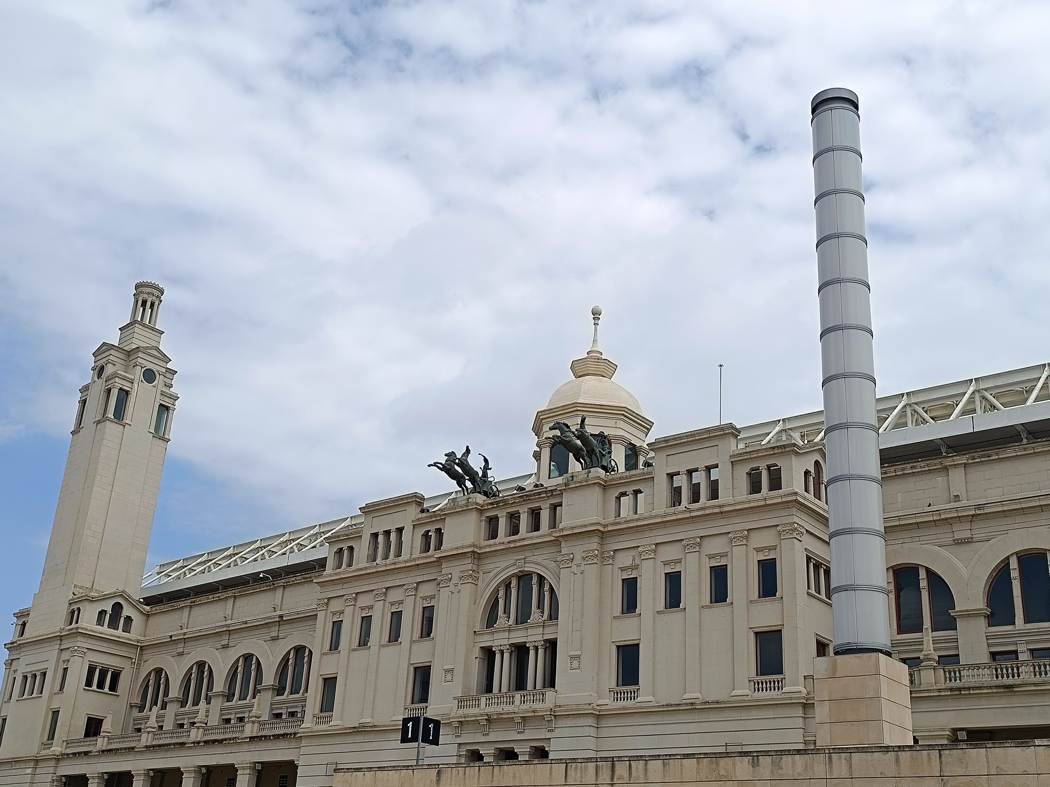 Lluís Companys Olympic Stadium in Barcelona